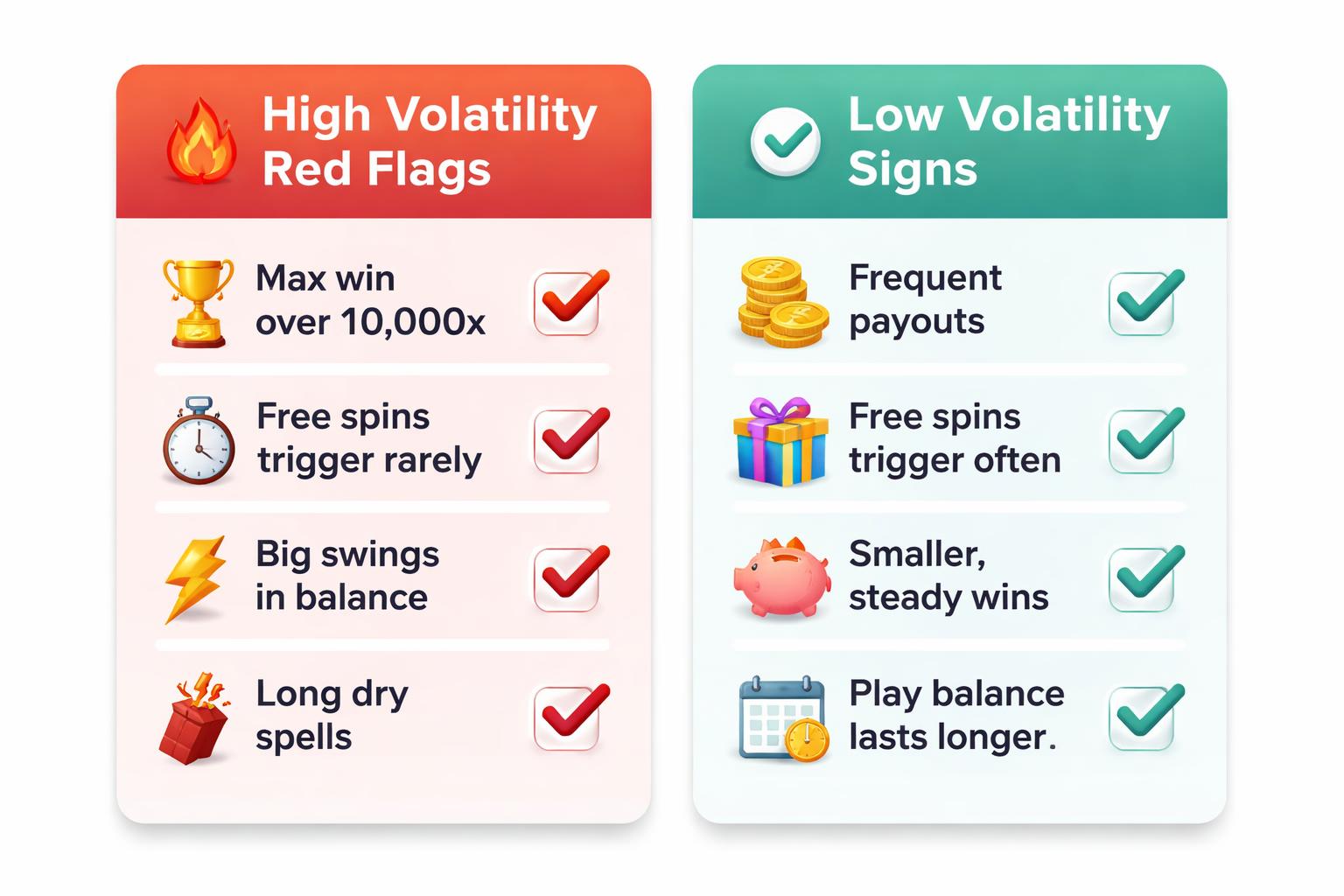 volatility red flags