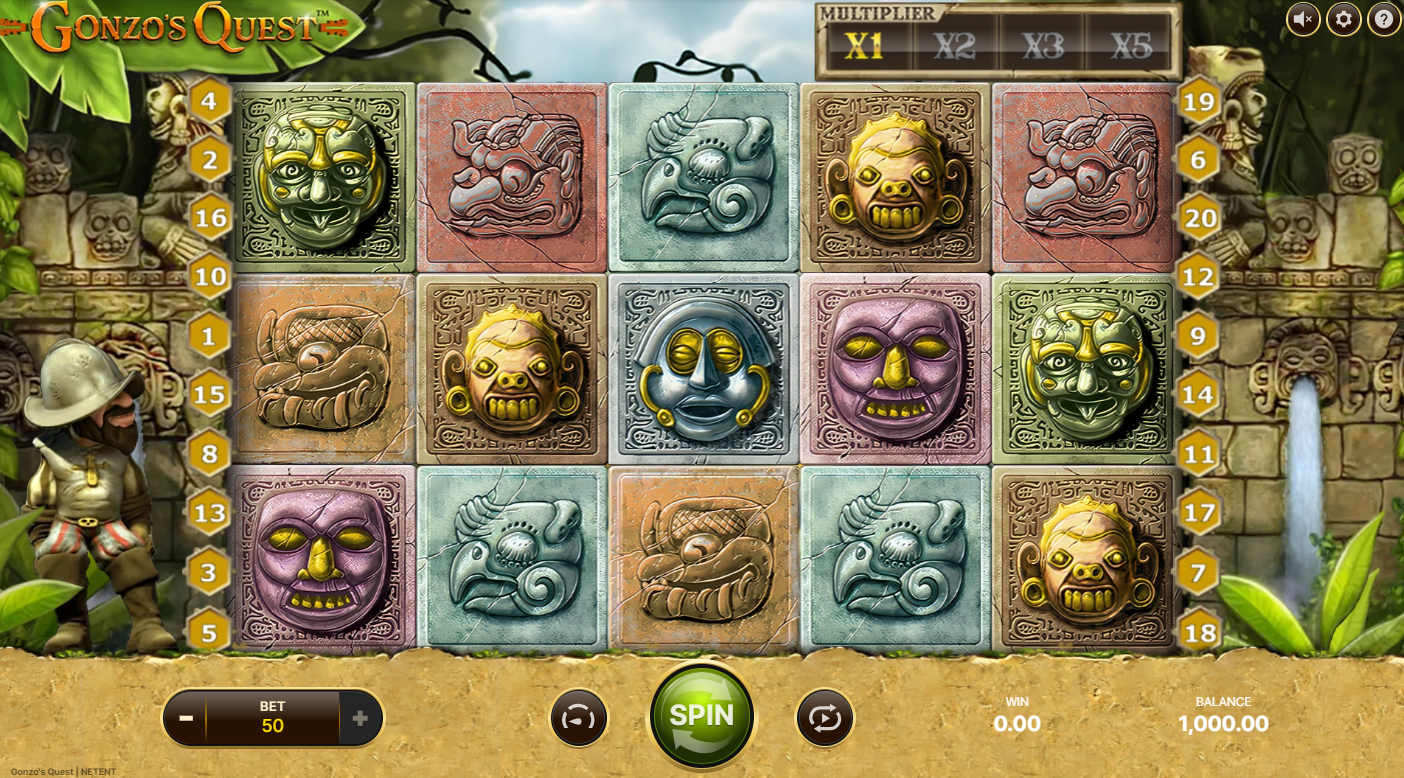 gonzo's quest slot game